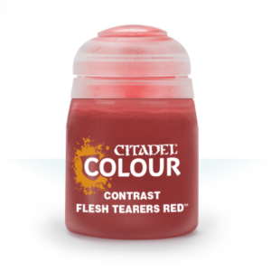 FLESH TEARERS RED CONTRAST PAINT GW