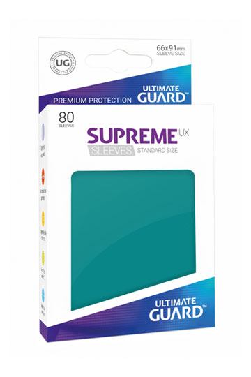 SUPREME UX FUNDAS DE CARTAS TAMAÑO ESTÁNDAR GASOLINA AZUL (80)