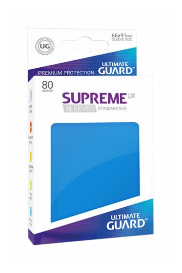 SUPREME UX FUNDAS DE CARTAS TAMAÑO ESTÁNDAR AZUL REAL (80)