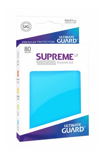 SUPREME UX FUNDAS DE CARTAS TAMAÑO ESTÁNDAR AZUL CELESTE (80)