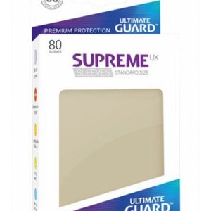SUPREME UX FUNDAS DE CARTAS TAMAÑO ESTÁNDAR BEIGE (80)