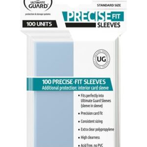 PRECISE-FIT FUNDAS DE CARTAS TAMAÑO ESTÁNDAR TRANSPARENTE (100)