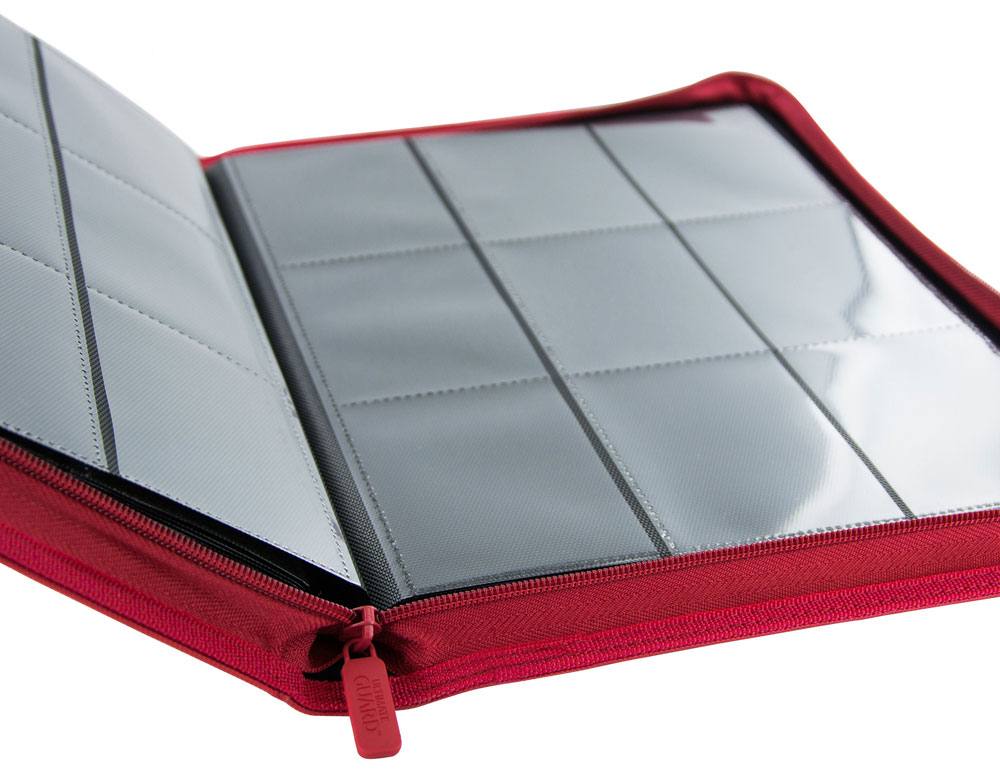 CARPESANO 9-POCKET ZIPFOLIO XENOSKIN ROJO - Imagen 2