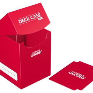 DECK CASE 100+ TAMAÑO ESTÁNDAR ROJO