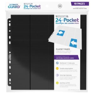 HOJAS 24-POCKET QUADROW SIDE-LOADING BLACK (10)