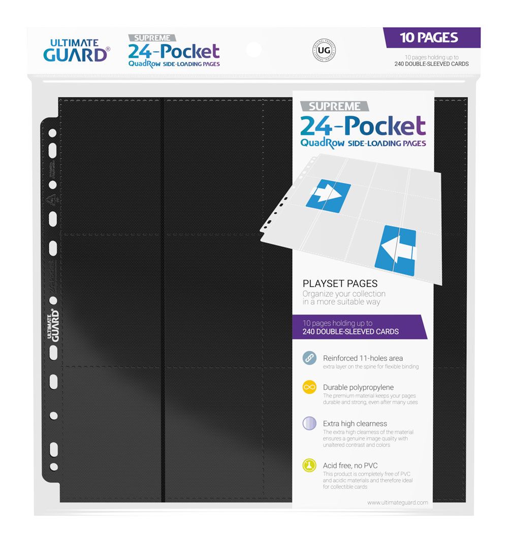 HOJAS 24-POCKET QUADROW SIDE-LOADING BLACK (10)