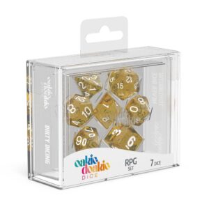 DADOS RPG SET SPECKLED - ORANGE (7)