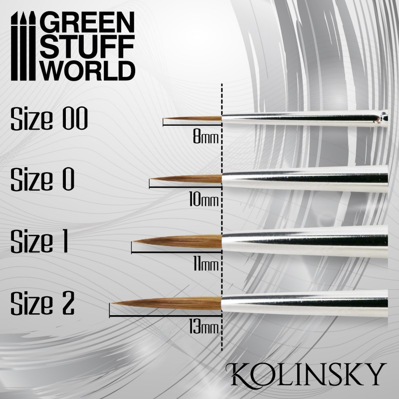 PINCEL KOLINSKY 2 - SILVER SERIES - Imagen 2