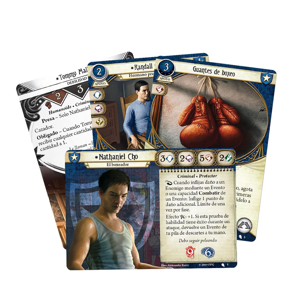 NATHANIEL CHO MAZO DE INVESTIGADOR, EXP. ARKHAM HORROR - Imagen 2
