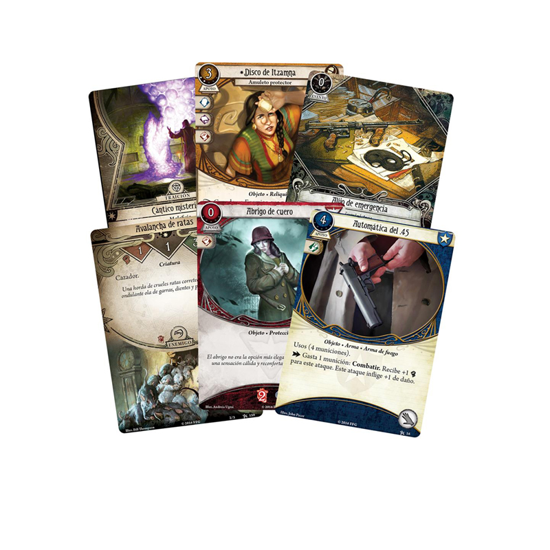 ARKHAM HORROR: EL JUEGO DE CARTAS ED. REVISADA - Imagen 3
