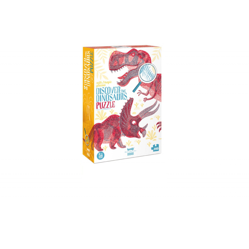DISCOVER THE DINOSAURS PUZZLE