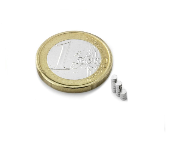 40 IMANES NEODIMIO 2 x 1 mm - Imagen 2