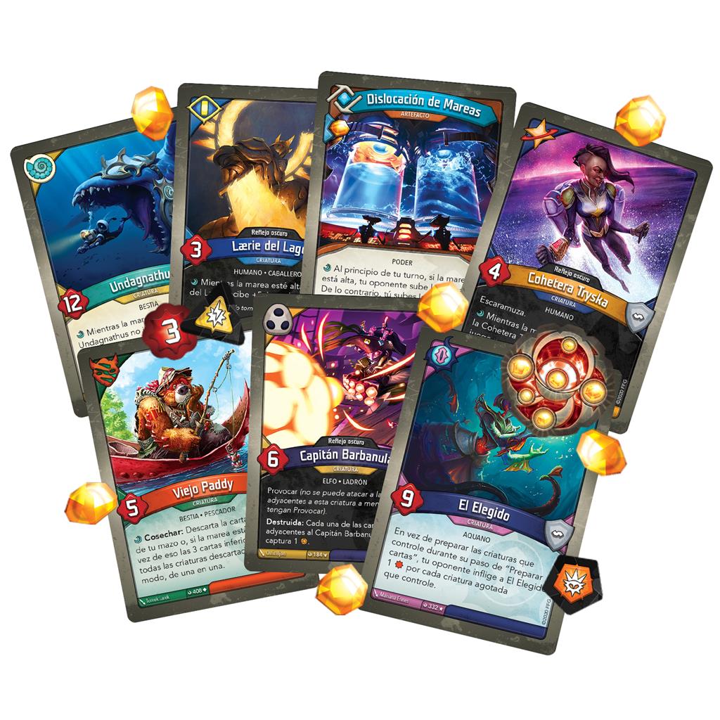 KEYFORGE MAREAS OSCURAS. MAZO DELUXE - Imagen 2
